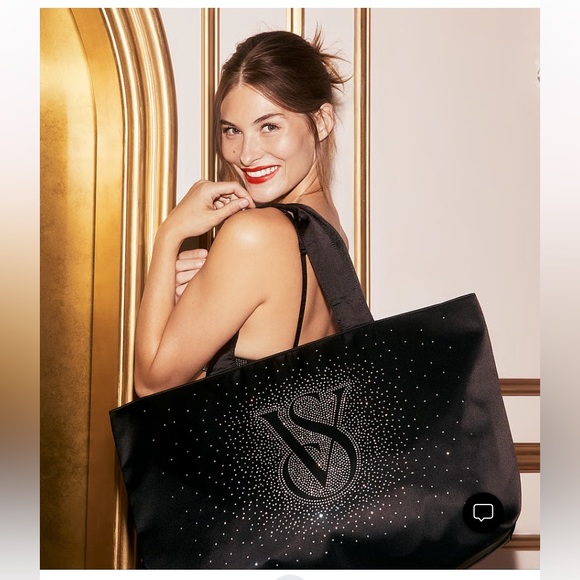 NWT Victoria’s Secret “Shine” Tote Bag - Picture 2 of 3